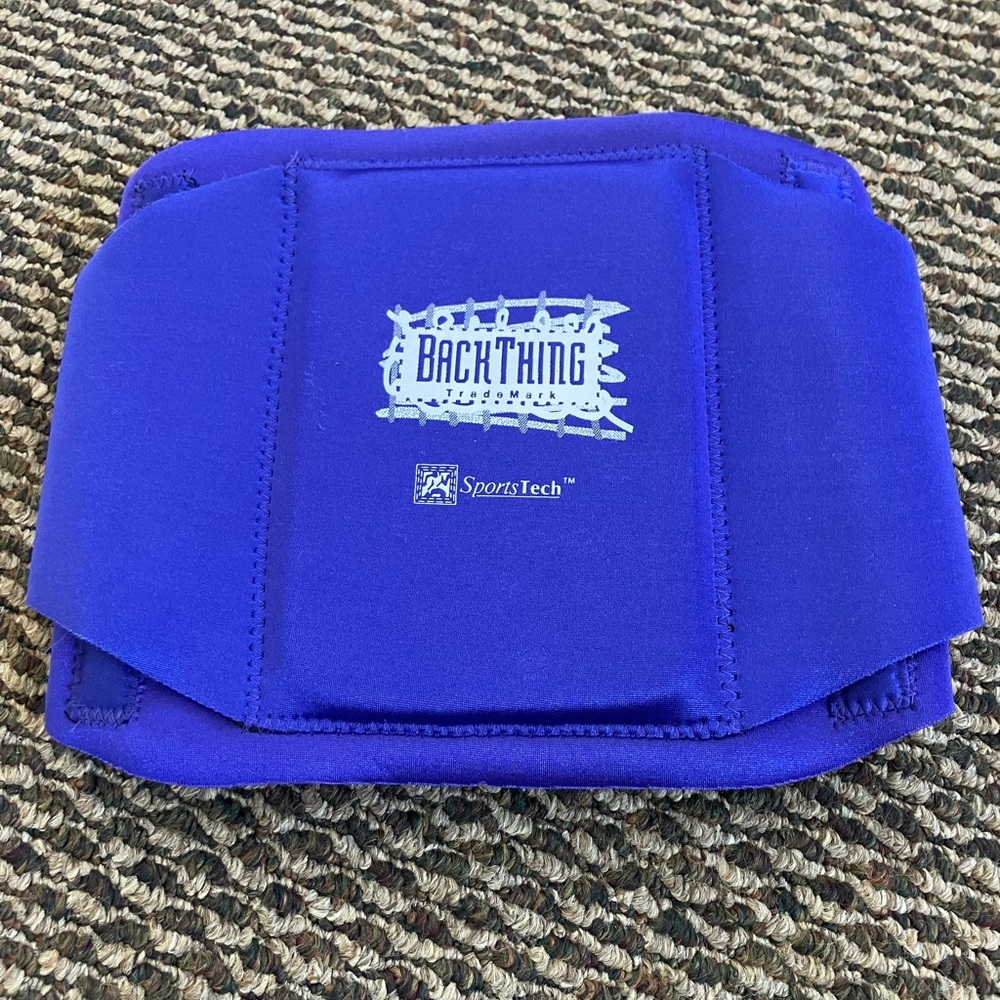 Back Thing by SportTech size medium color purple back support like new
